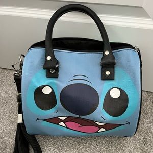 Loungefly Bag, Disney with Stitch on one side and Scrump on the other.